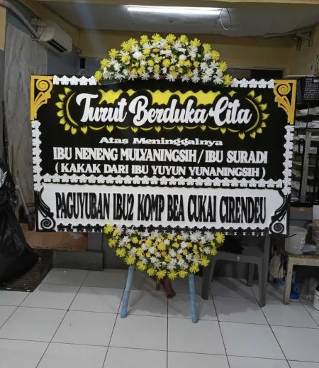 Papan Bunga Duka Pati