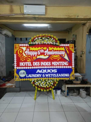 Papan Bunga di Pati
