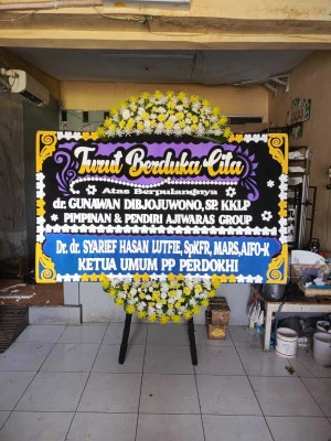Papan Bunga di Pati